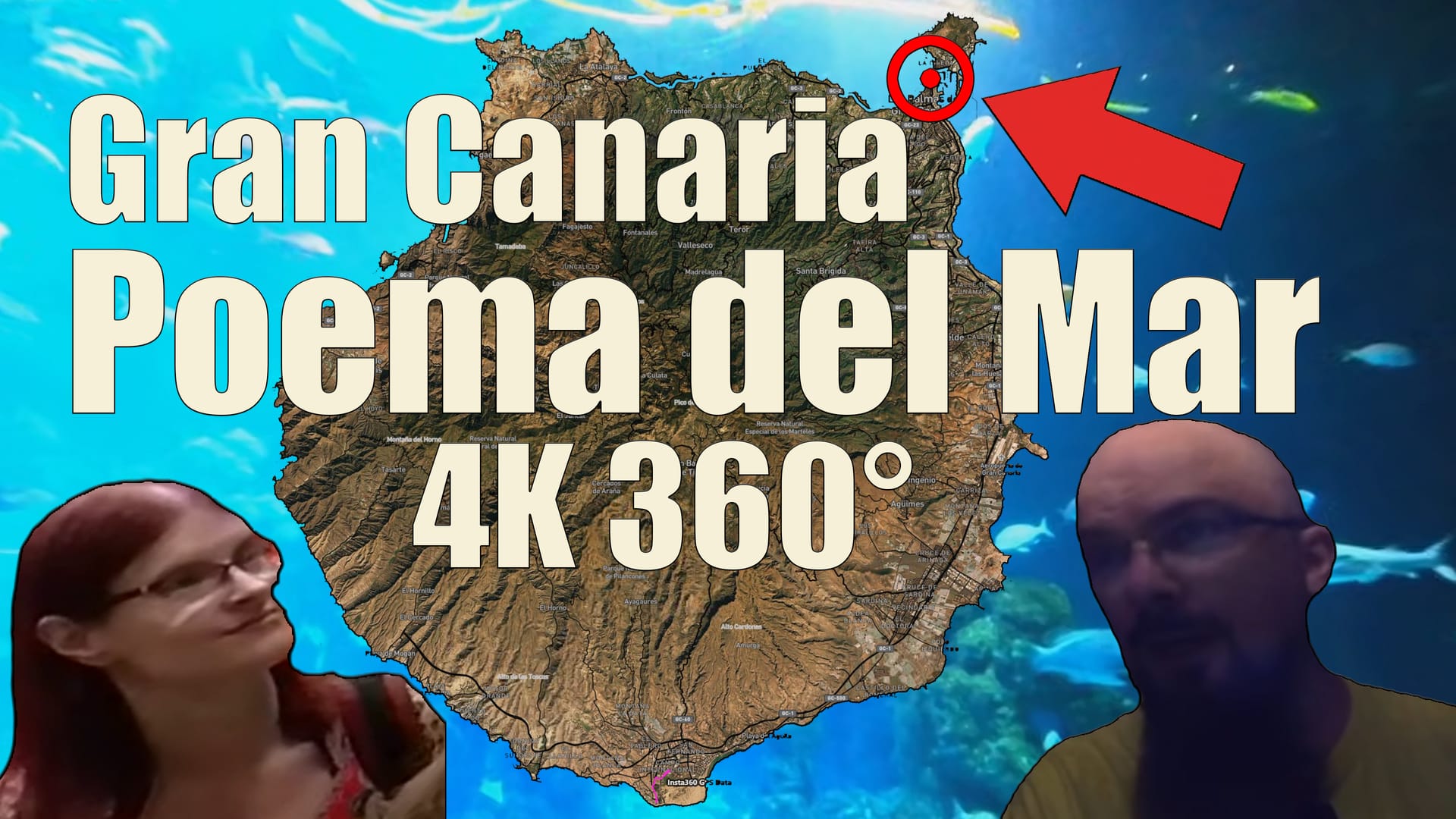 Tauche ein in die Wunder des Aquariums Poema del Mar in Las Palmas de Gran Canaria - in 4K und 360°